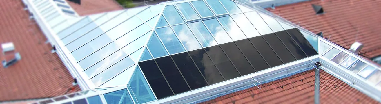 Пленка для стеклянной крыши