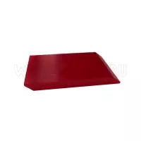 Красная полиуретановая однослойная выгонка 5х7,6 см., твердость 85\94 ед., RP, IG 587 