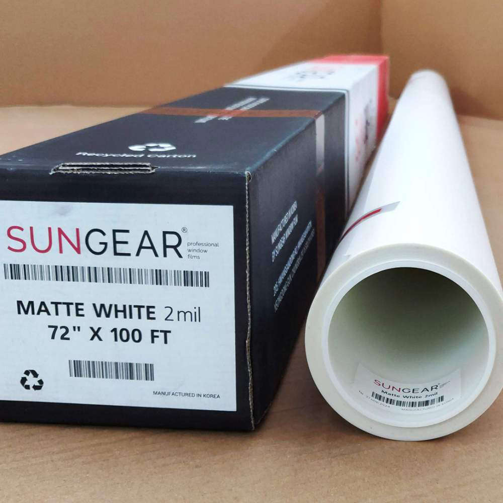 Матовая декоративная пленка SUNGEAR MATTE WHITE (1.82) купить - ISTEK group