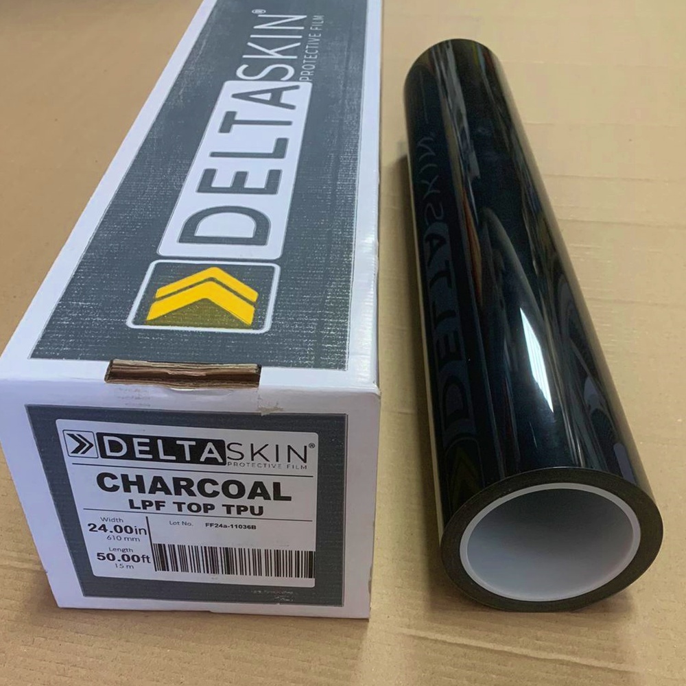 Тонированный полиуретан черный пленка DELTASKIN CHARCOAL LPF TOP TPU (20%  VLT) (0,6) купить в Москве - ISTEK group