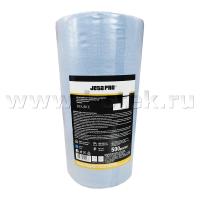 Салфетки бумажные двухслойные очищающие, 34 г/м², 35х38 см., синий, JETAPRO, 500шт., 5850766